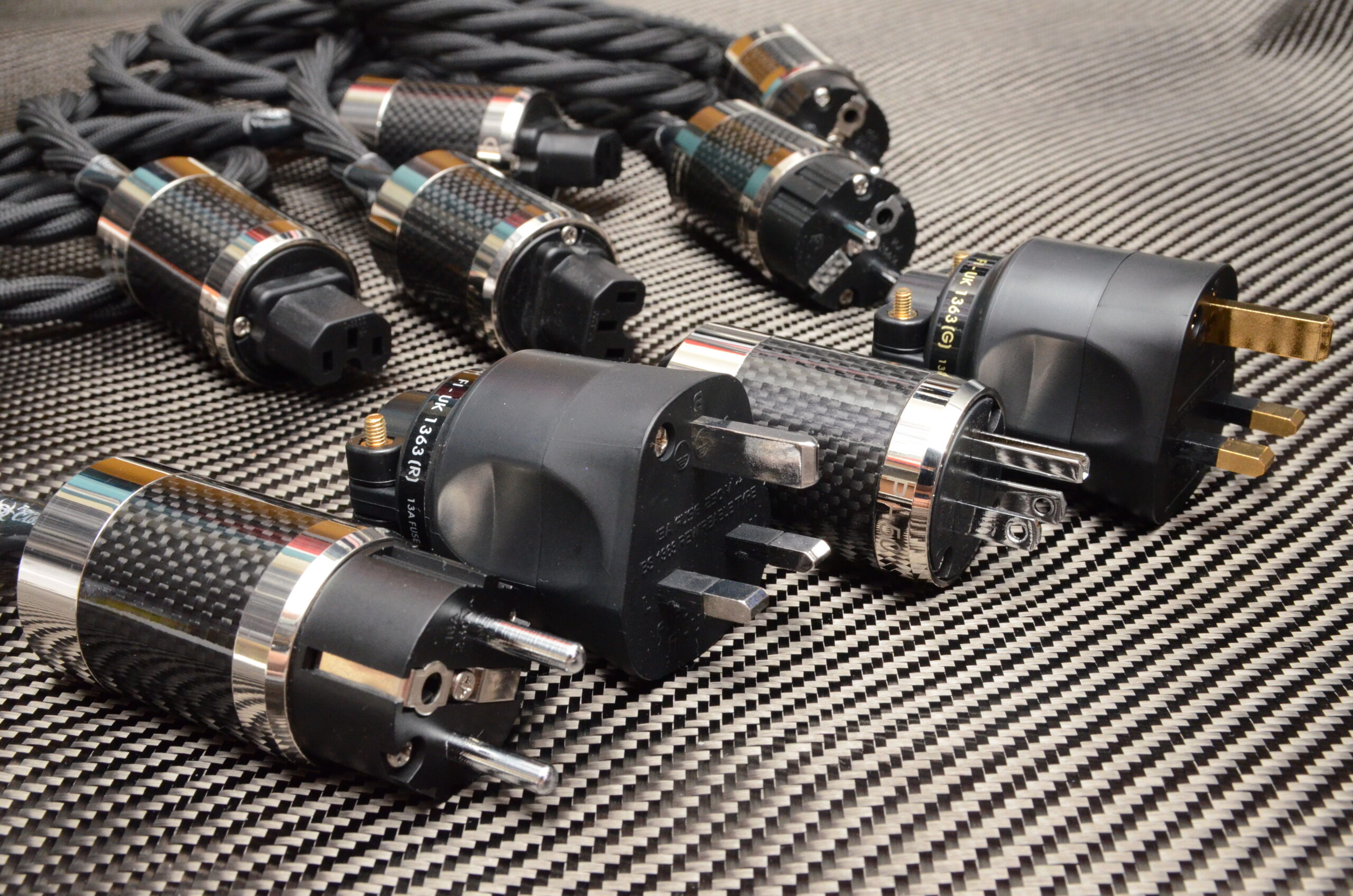 Rectangular Pure Cryo OCC Silver Power Cable 4ft USA Toxic Cables